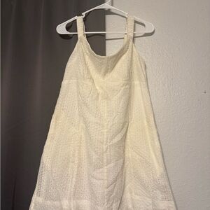 Free People Cream/White Dress with Pockets